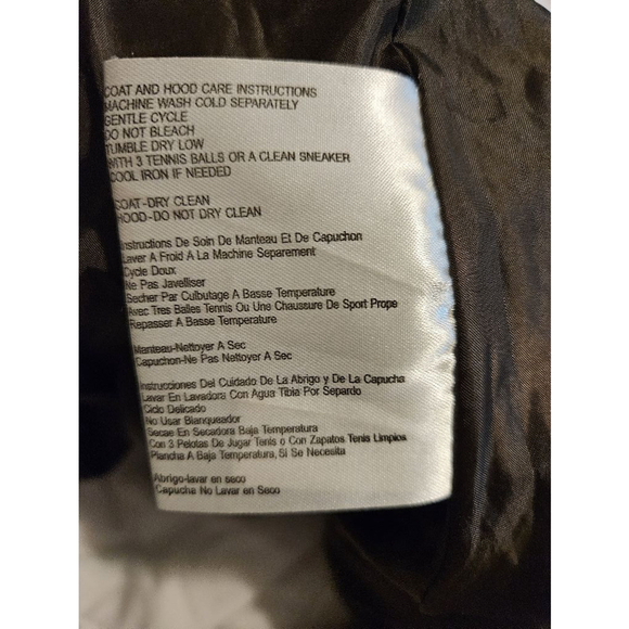 Michael Kors Puffer Down Coat Jacket Women's Size Large Brown Long - Picture 9 of 12